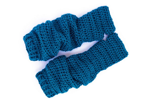 Scrunchy Fingerless Gloves