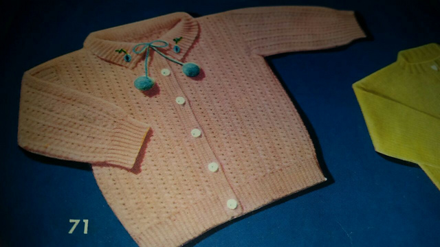 Crocheted Cardigan No. 71
