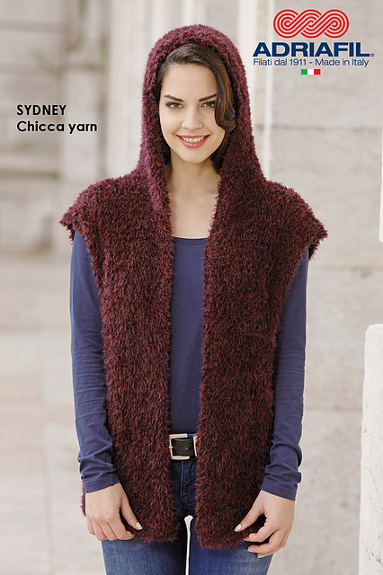 Adriafil Sydney Hooded Gilet