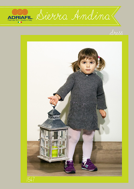 1547 alpaca baby dress