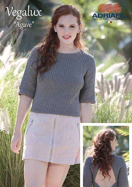 Adriafil Agave Mini-Pullover