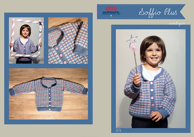 1574 Girl's Cardi