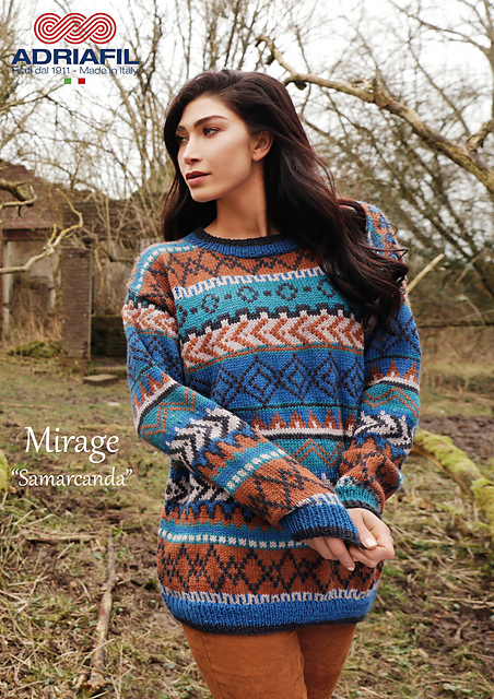 Adriafil Samarcanda Pull Jacquard