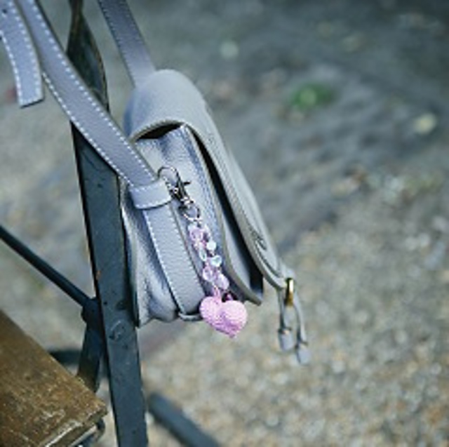 Heart Bag Charm