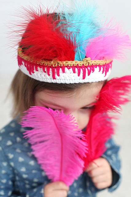 Spike Stitch Headdress