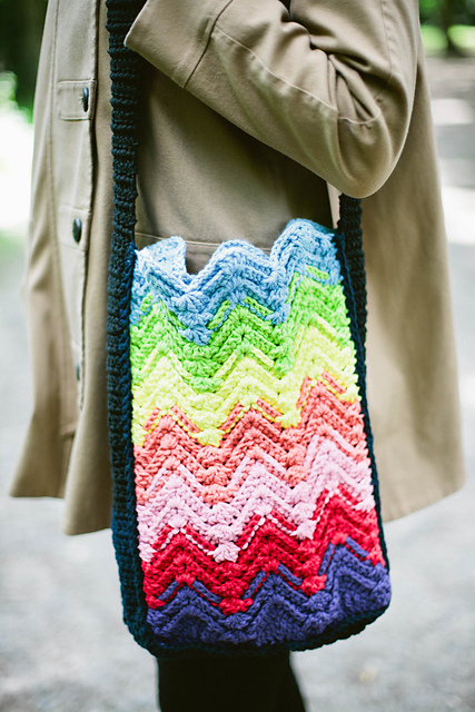 Zig-Zag Book Bag