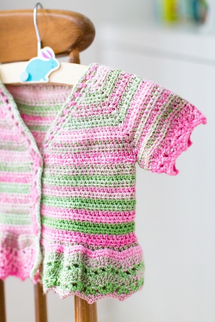 Rosetta Baby Cardigan