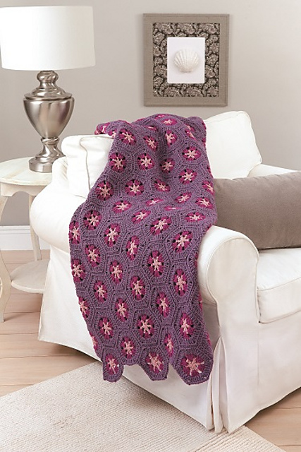 Amish Hexagon Afghan