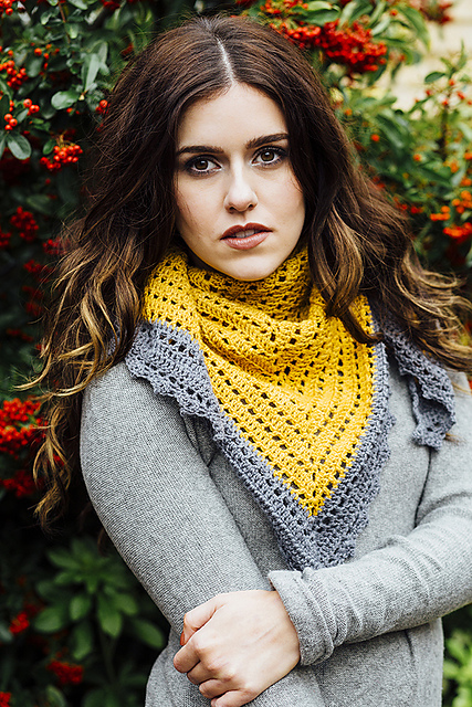 Goldenrod Shawl