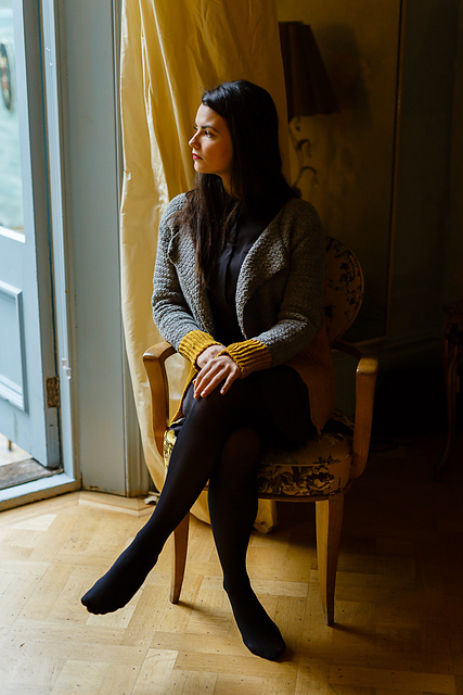 Dipped Cardigan