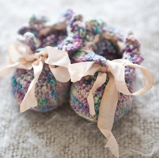 Mary Olive Baby Booties