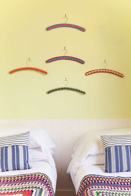 Shell Stitch Coat Hangers