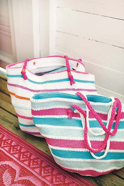 Striped Summer Bag