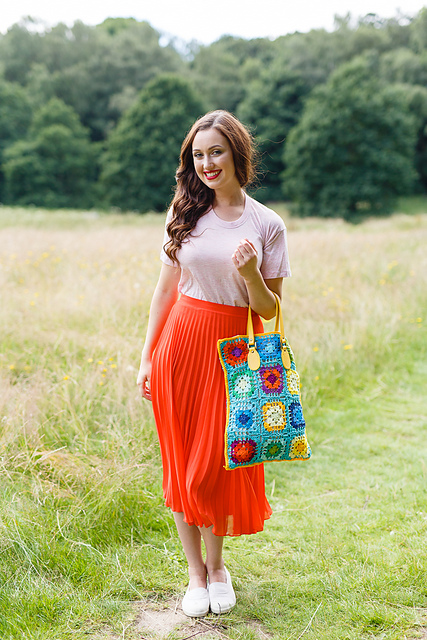 Granny Square Shopper