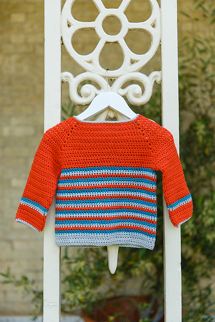 Striped Baby Cardigan