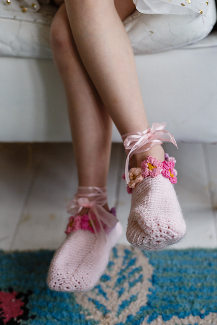 Floralia Ballet Shoes & Headband