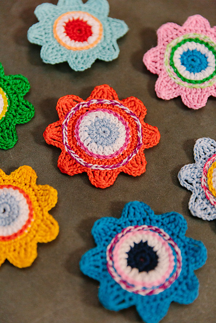 Floral Brooches