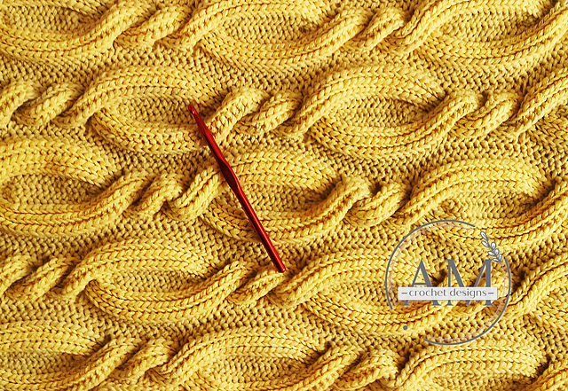 TWISTS and TURNS blanket
