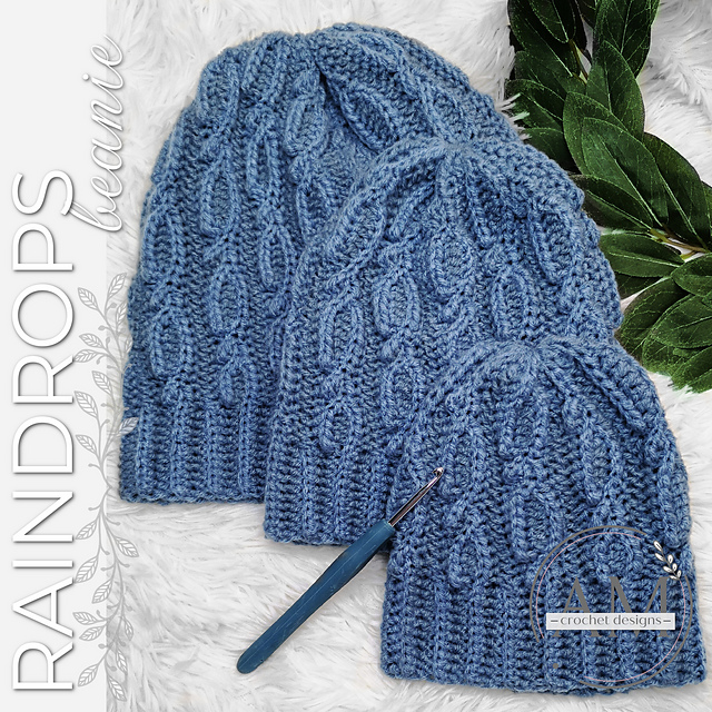RAINDROPS BEANIE