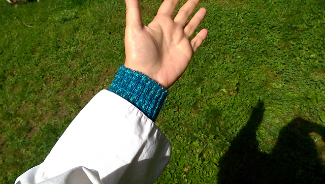 Adventures in Gauge: cuff