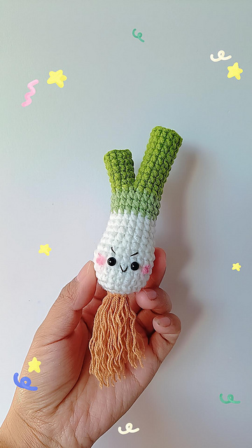 Kawaii Green Onion