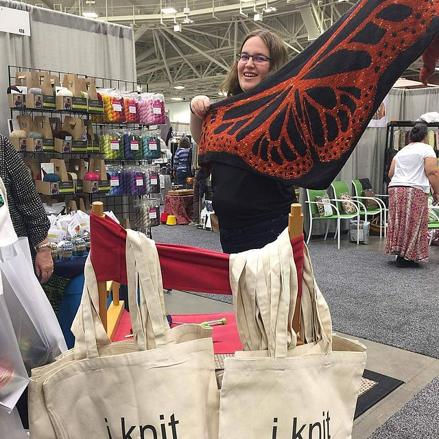 Monarch Butterfly Shawl