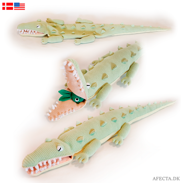 Large crocodile container