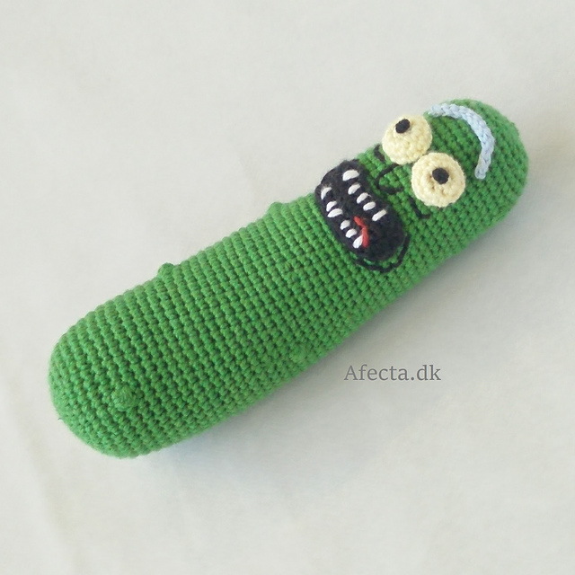 Pickle Rick Pattern Ravelry: Pickle Rick (from Rick and Morty) pattern by Afecta.dk
