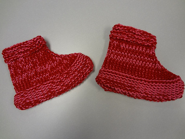 Super Simple Slip On Booties
