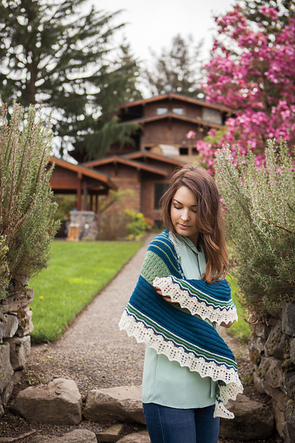Biscayne Shawl