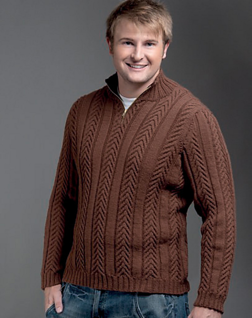 Pullover with Zip for Men : AE 5002