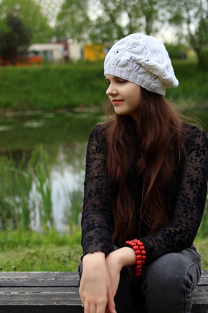 Garden Lace Beret