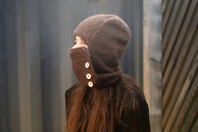 Winter Balaclava (Aran)