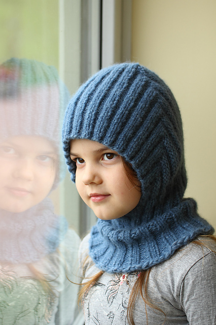 Ravelry: Laura Balaclava - for Aran pattern by Agnese Iskrova
