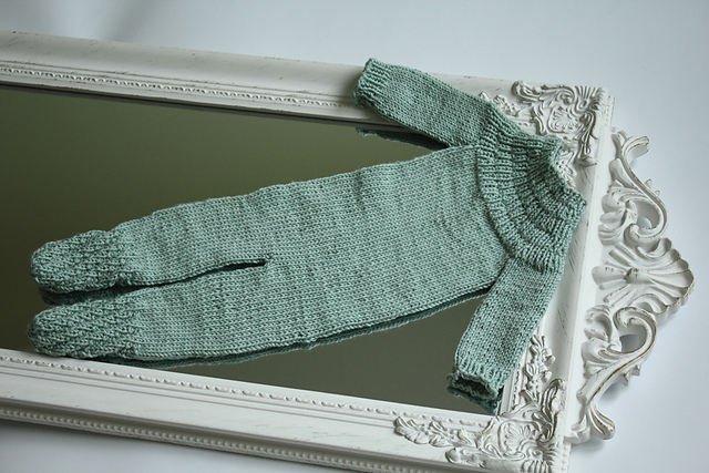 Ribbed Footed Romper