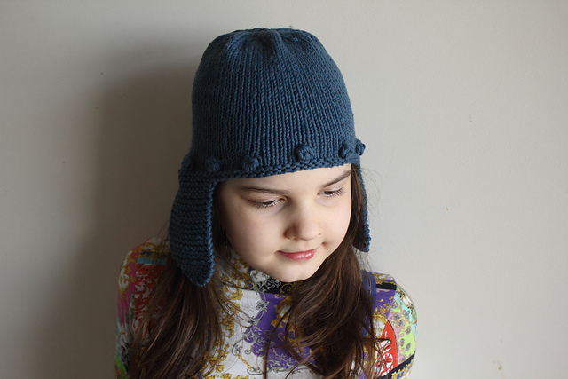 Earflap Bobble Hat