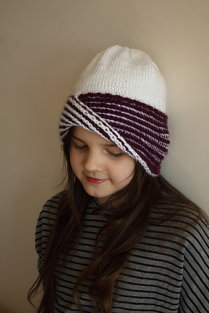 Brioche Twist Hat