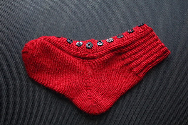 Love Ukraine: cast sock cover