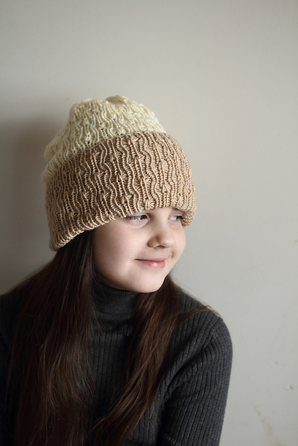 Orchid Fold Over Beanie