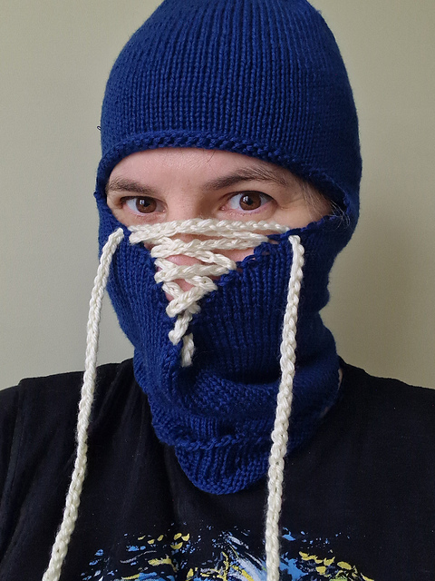 Lace Me Up Balaclava for DK