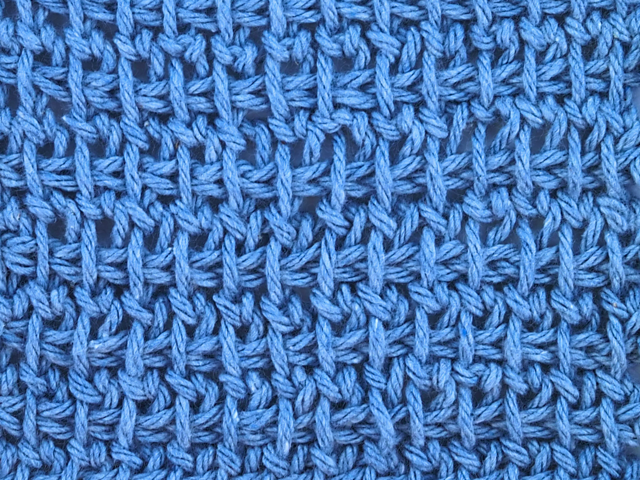 Extended Tunisian Simple Stitch (EXTSS)