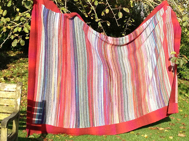 Multi Stripe Stole