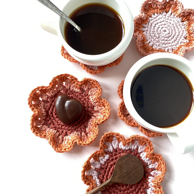 Dessous de Tasse Petite Fleur