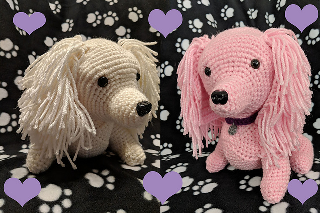Puppy Love dog Amigurumi
