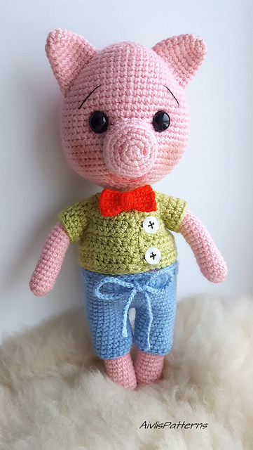 Amigurumi Pig