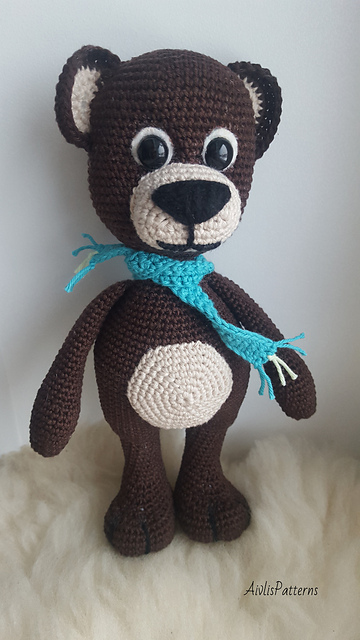 Amigurumi RupertBear