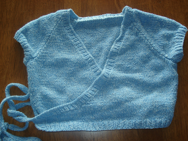 Girls' Wrap Sweater