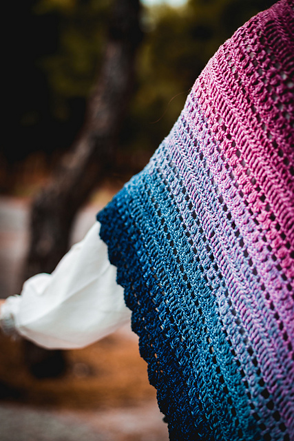 Samurai's wisdom shawl