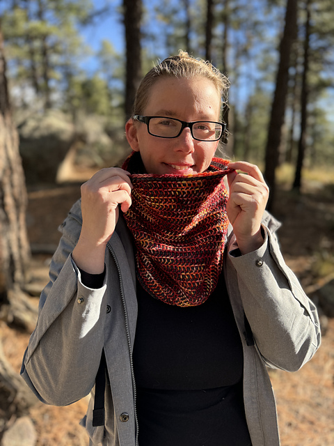 Tunisian in the Round Skill Builder Cowl