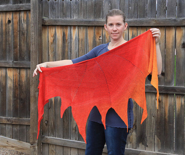Dragon's Breath Shawl
